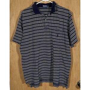 Vtg 90's Polo Ralph Lauren Men’s XL Short Sleeve Polo Golf Pony Preppy Grandpa